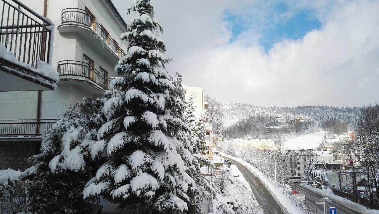 Domy Wczasowe Tryumfy Bed & Breakfast Krynica Exterior foto